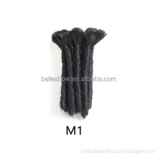 Hot sell wholesale 6inch -8inch  soft dreadlock braids hair exrensions  synthetic crochet dreadlocks